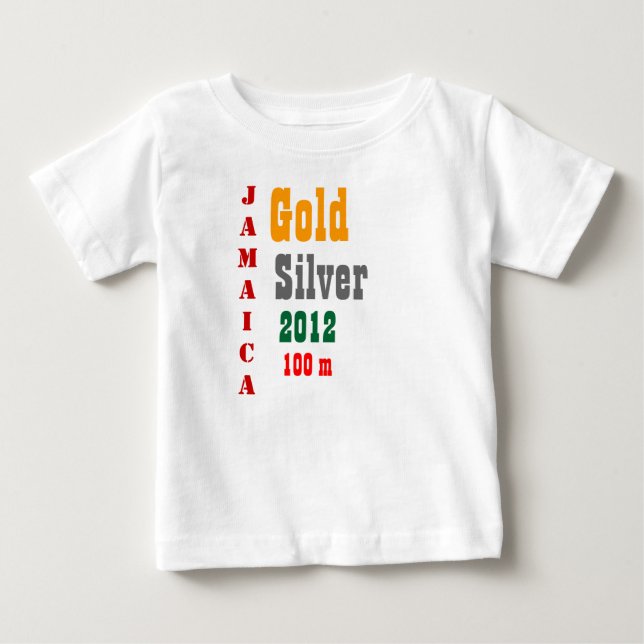 Jamaica guld medal t-shirts (Framsida)