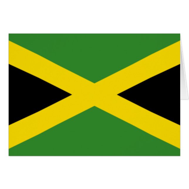 JAMAICA HÄLSNINGSKORT (Framsidan Horizontal)