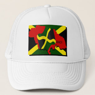 Jamaica hat truckerkeps