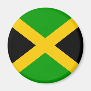 Jamaica högkvalitativ flagga magnet