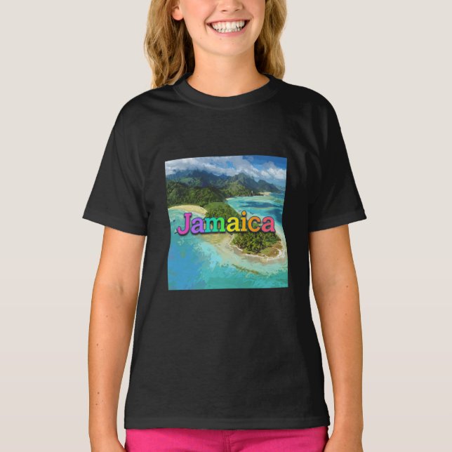 Jamaica holiday  t shirt (Framsida)