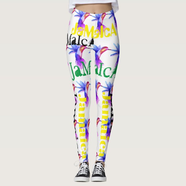 JAMAICA HUMINGBIRD FLAGGA LEGGINGS HAVIC AC (Framsida)