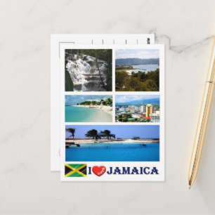 Jamaica - I Kärlek - Vykort