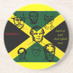 jamaica independence day coaster underlägg