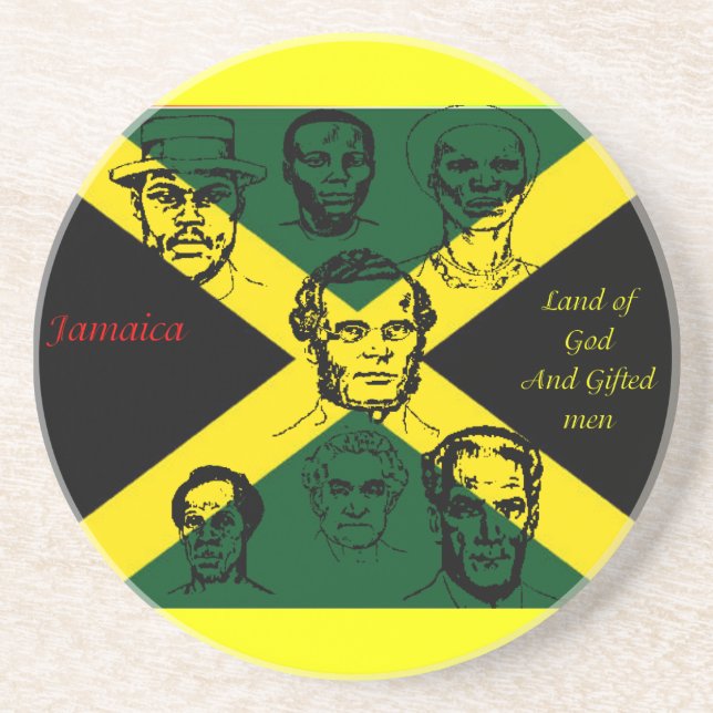 jamaica independence day coaster underlägg (Framsidan)