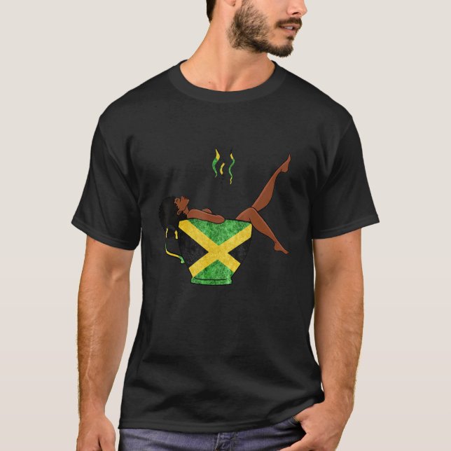 Jamaica independence day Coffee  Coffee Day Coffee T Shirt (Framsida)