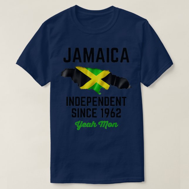 Jamaica Independence day Jamaica Ind T Shirt (Design framsida)