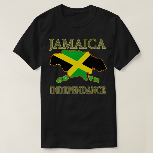 Jamaica Independence day Jamaican M T Shirt (Design framsida)