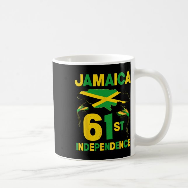 Jamaica Independence day sedan 1962 Doktor Bird Lo Kaffemugg (Höger)