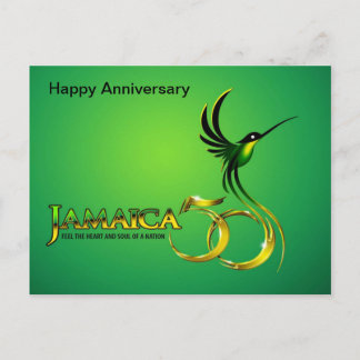 Jamaica Independence Postcard Vykort