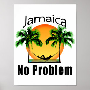 Jamaica - inga problem poster