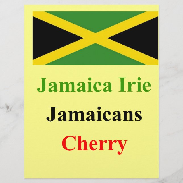 Jamaica irie (Framsida)