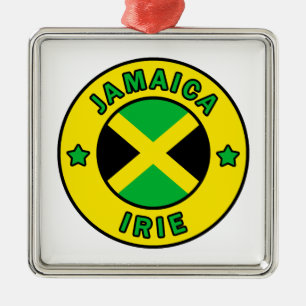 Jamaica Irie Julgransprydnad Metall