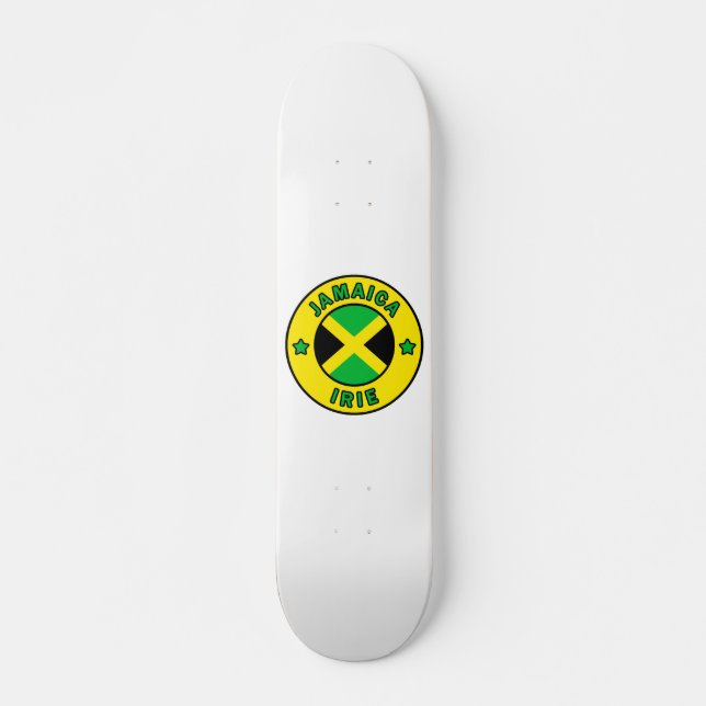 Jamaica Irie Mini Skateboard Bräda 18,5 Cm (Framsida)