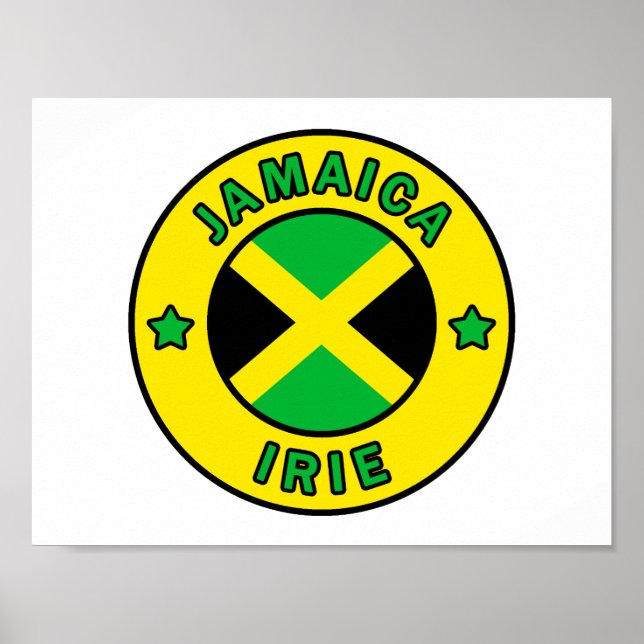 Jamaica Irie Poster (Framsidan)
