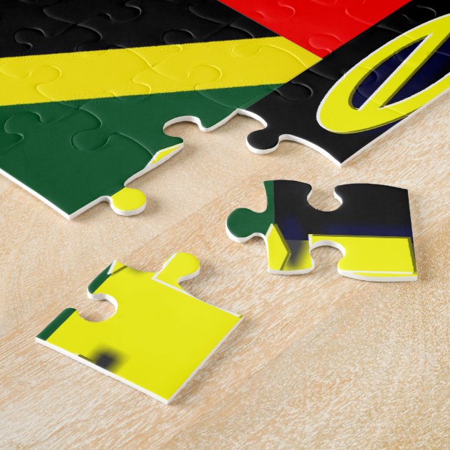 Jamaica irie puzzle pussel (Sidan)
