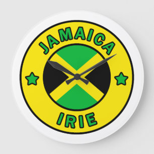 Jamaica Irie Stor Klocka