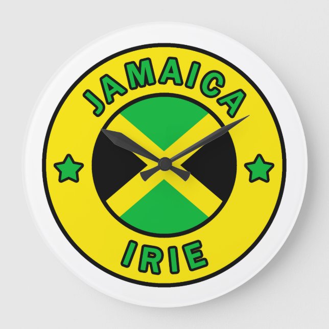 Jamaica Irie Stor Klocka (Framsida)