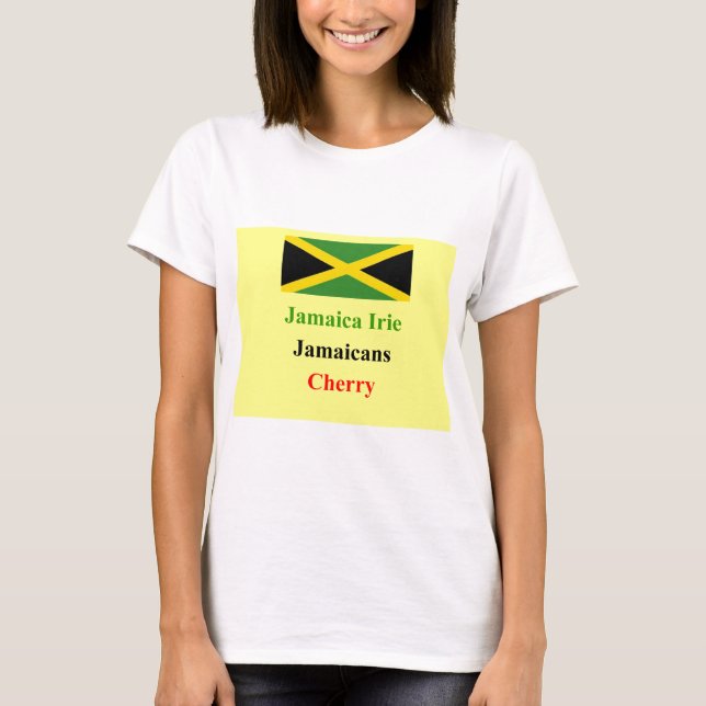 Jamaica irie tee shirt (Framsida)