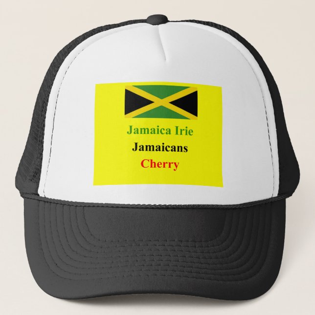 Jamaica irie truckerkeps (Framsida)