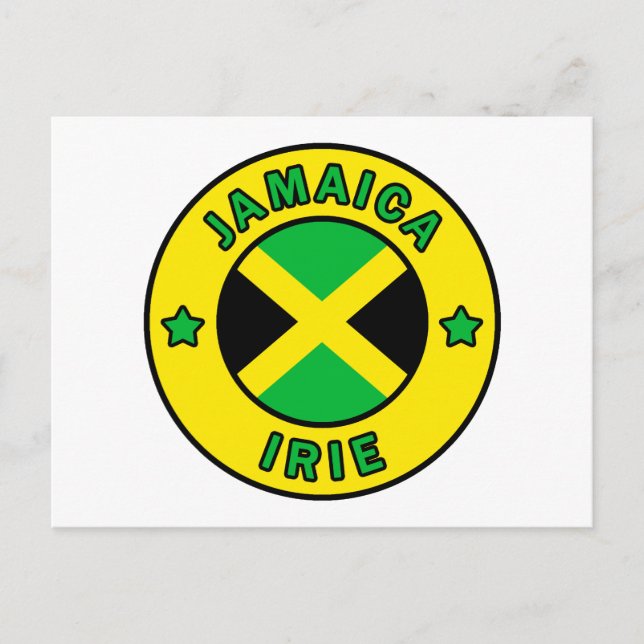 Jamaica Irie Vykort (Framsida)