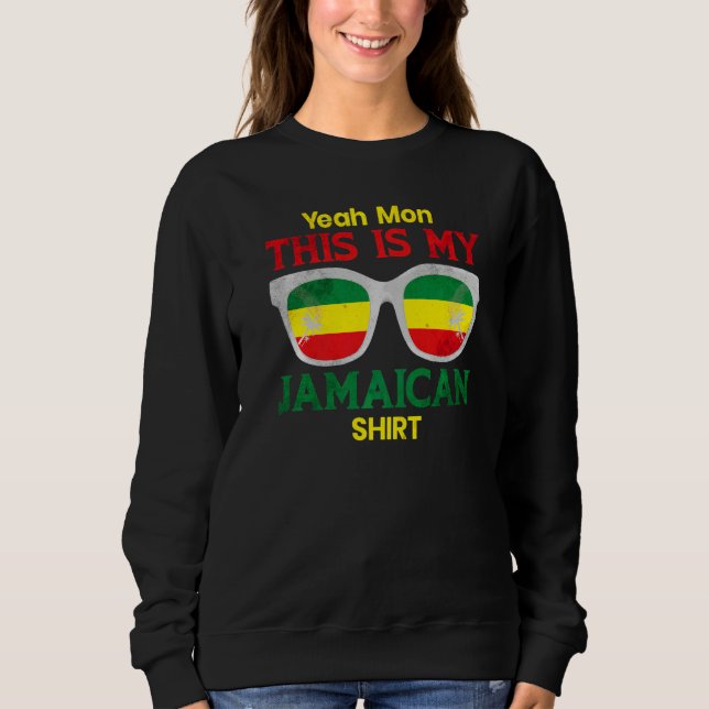 Jamaica Ja Mon Detta Är Min Jamaicanska T Shirt (Framsida)