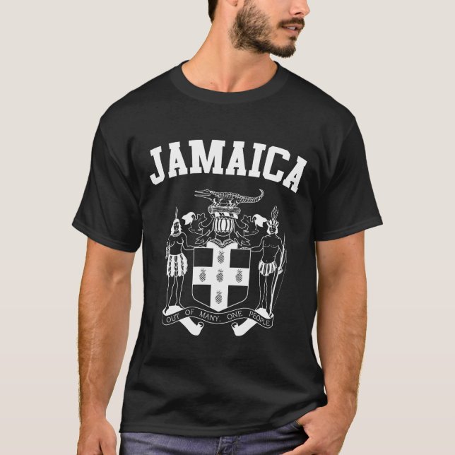 Jamaica Jackar av Arm T Shirt (Framsida)
