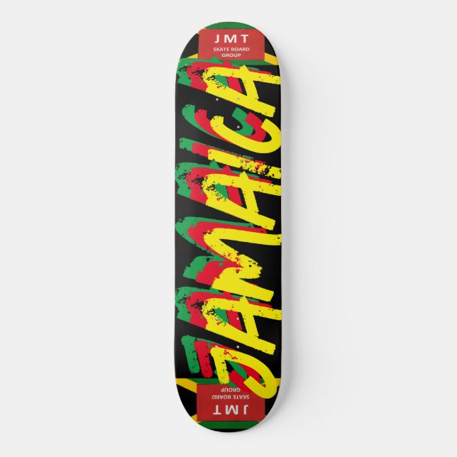 JAMAICA JAMAICA 8 1/4" Skateboard Deck (Framsida)
