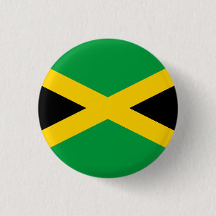 Jamaica (Jamaica)-Flagga Knapp