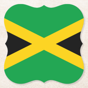 Jamaica (Jamaica)-Flagga Underlägg Papper