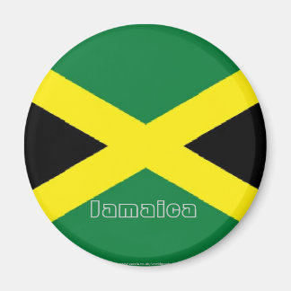 Jamaica jamaican flagga souvenir-kylmagnet magnet