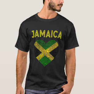 Jamaica Jamaican Flagga T Shirt