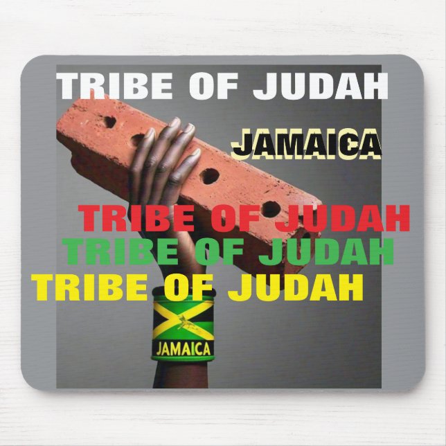 JAMAICA JUDAH Mousepad Musmatta (Framsidan)