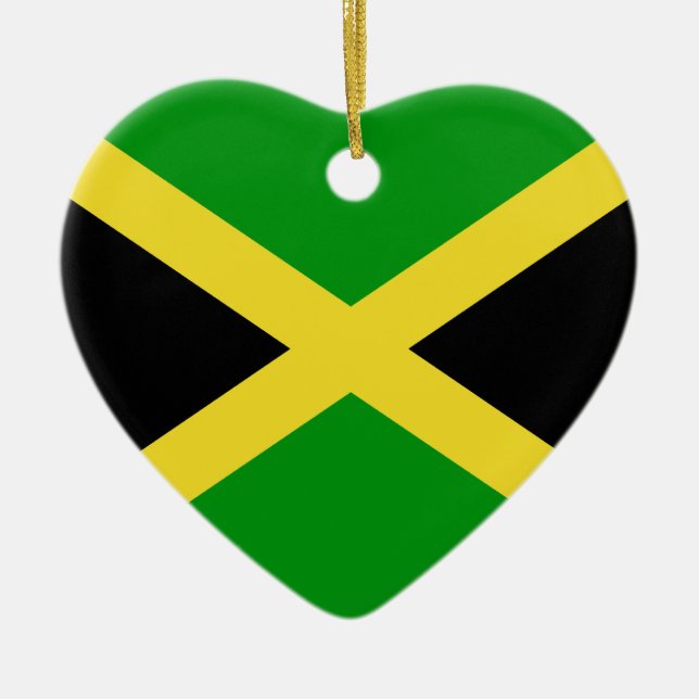 Jamaica Julgransprydnad Keramik (Framsidan)