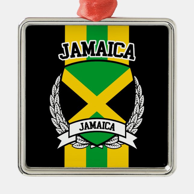 Jamaica Julgransprydnad Metall (Framsidan)