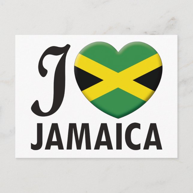 Jamaica kärlek vykort (Framsida)