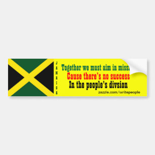Jamaica-klisterlappar Bildekal