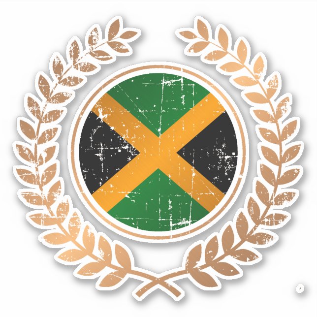 Jamaica Klistermärken (Framsida)