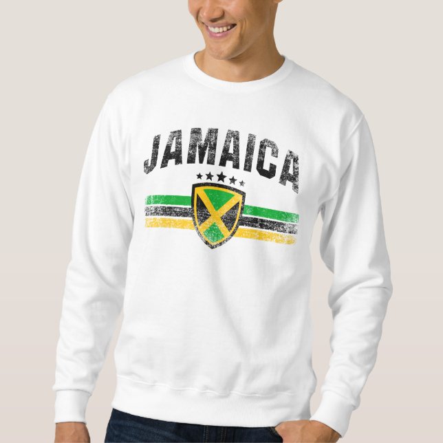 Jamaica Lång Ärmad Tröja (Framsida)