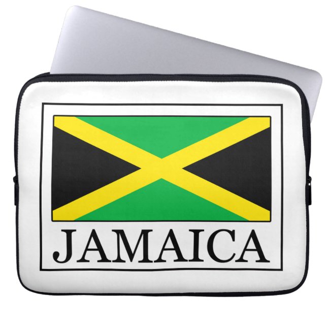 Jamaica laptop sleeve (Framsidan)