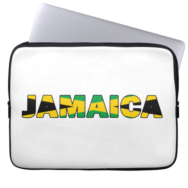Jamaica laptop sleeve (Framsidan)