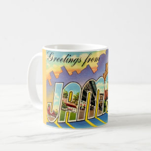 Jamaica Long Island Postcard Kaffemugg
