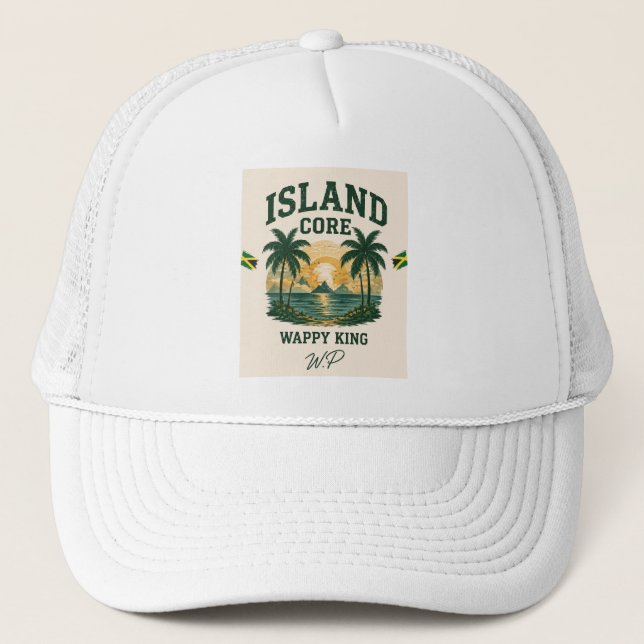 Jamaica Lyxvarumärke T-shirt  Keps (Framsida)