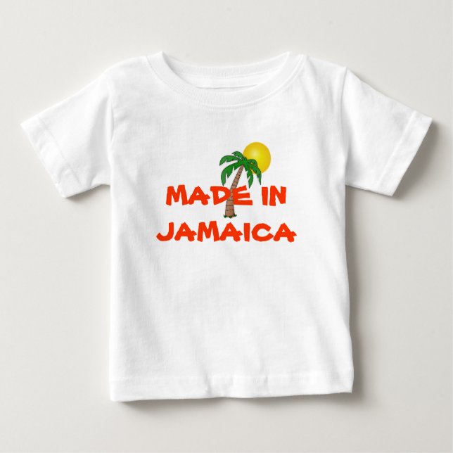 JAMAICA: "Made in Jamaica" baby-skjorta Tröja (Framsida)