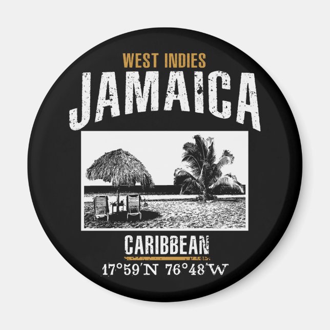 Jamaica Magnet (Framsidan)
