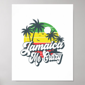 Jamaica Me Crazy Jamaicansk Kryssning Resegrupp Ma Poster