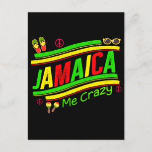Jamaica Me Crazy Kryssnings Semester Grupp Matchni Vykort