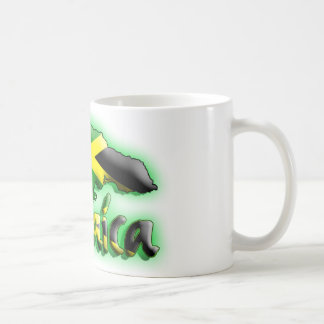 Jamaica med flaggatitel kaffemugg