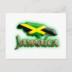 Jamaica med titeln guld vykort