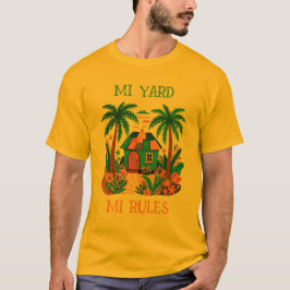 Jamaica mi yard mi riles  t shirt